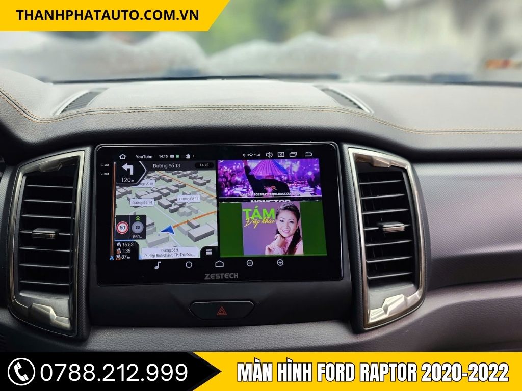 Màn Hình Android Ford Raptor 2020-2022