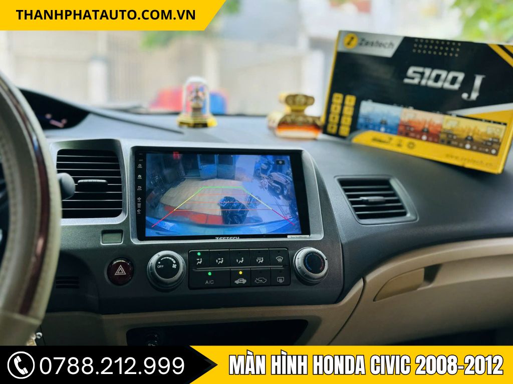 Màn Hình Android Honda Civic 2008 – 2012