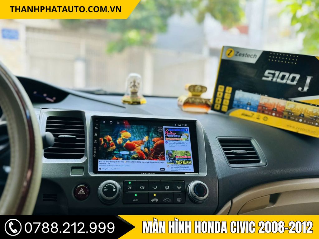 Màn Hình Android Honda Civic 2008 – 2012