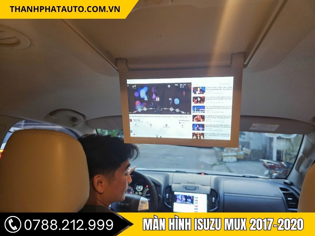 Màn Hình Isuzu Mux 2017-2020