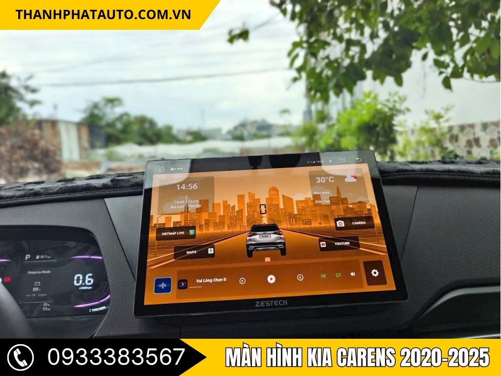 Màn Hình Android cho dòng xe Kia Carens 2020-2025