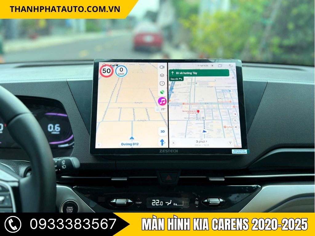 Màn Hình Android Kia Carens 2020 - An toàn và tiện nghi.