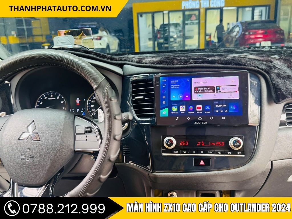 Hình Ảnh Màn Hình ZX10 Cao Cấp cho Outlander 2024