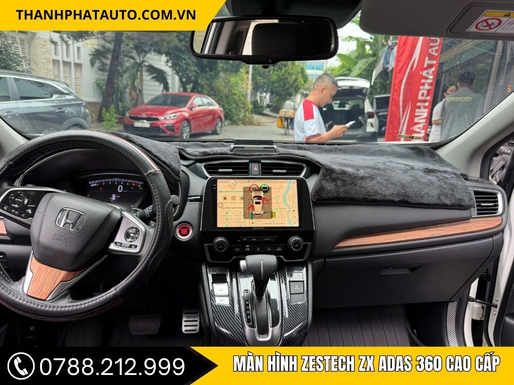 Màn Hình Zestech ZX ADAS 360 Cao Cấp Cho Honda CRV 2020