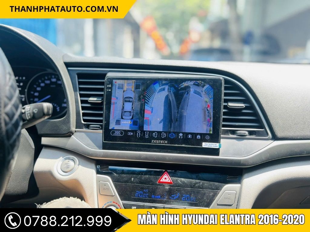 Màn hình Hyundai Elantra 2016-2020 - Nâng cấp màn hình Android Thanh Phát Auto chuyên lắp đặt màn hình Android ô tô tại Đồng Nai.”