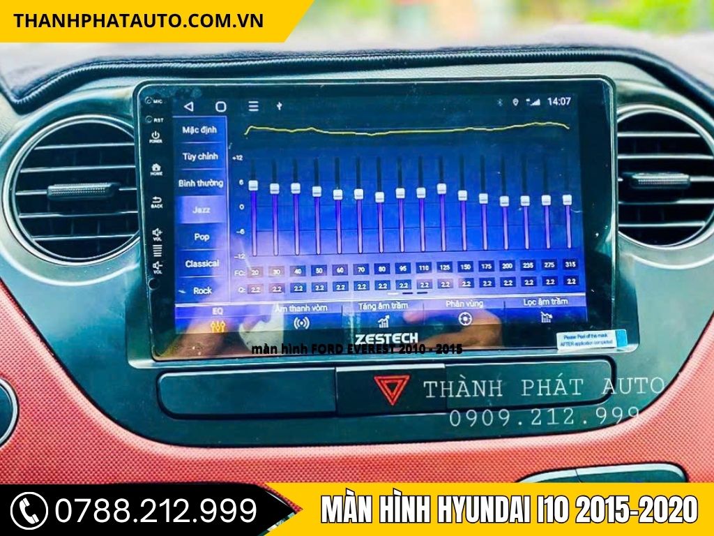 Màn Hình Android Hyundai i10 2015-2020