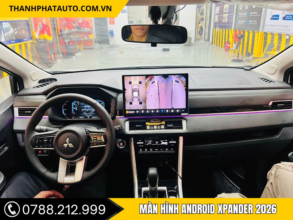 Cập nhật ngay công nghệ mới nhất cho xe Mitsubishi Triton 2026 với màn hình Android, hỗ trợ đầy đủ các tính năng như điều hướng, giải trí trực tuyến và kết nối thông minh tại Dĩ An.