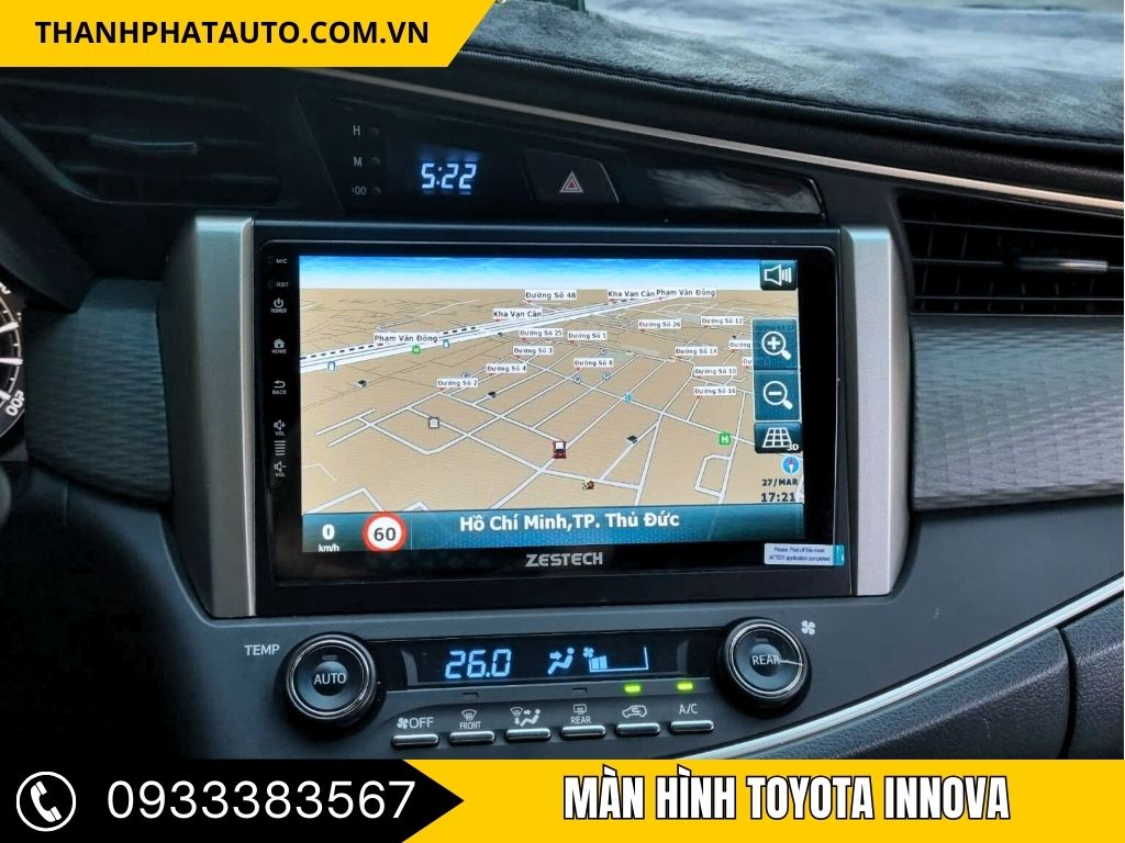 Màn Hình Android Toyota Innova