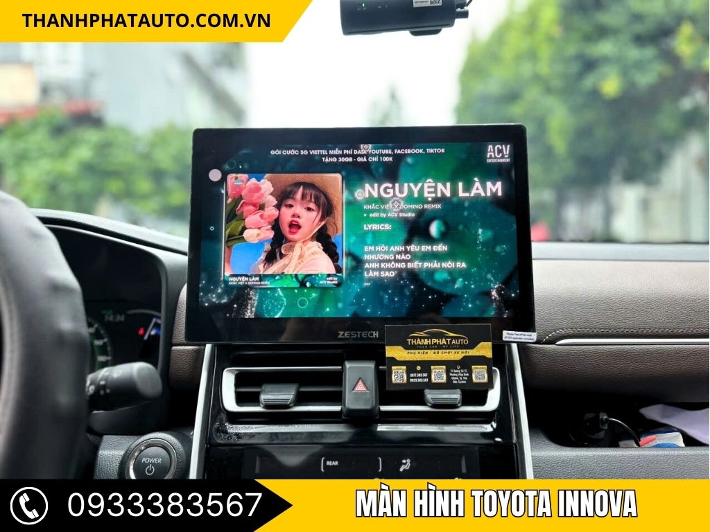 Màn Hình Android Toyota Innova