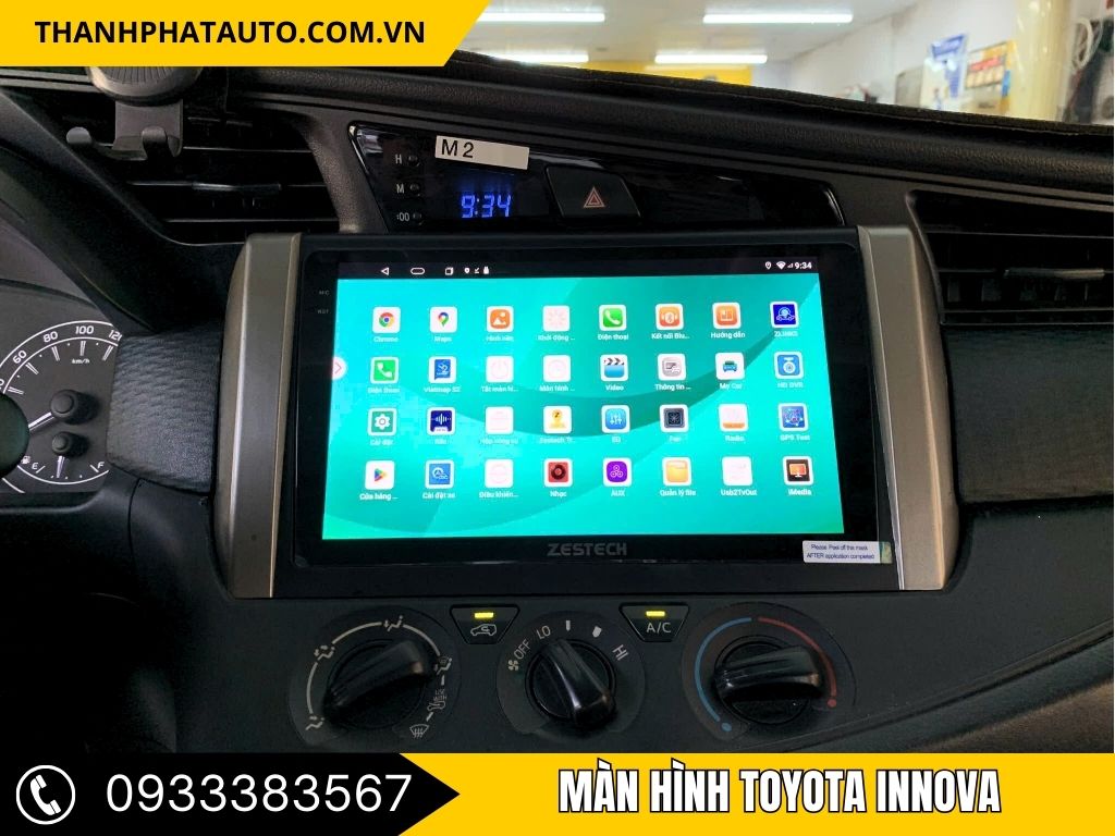 Màn Hình Android Toyota Innova