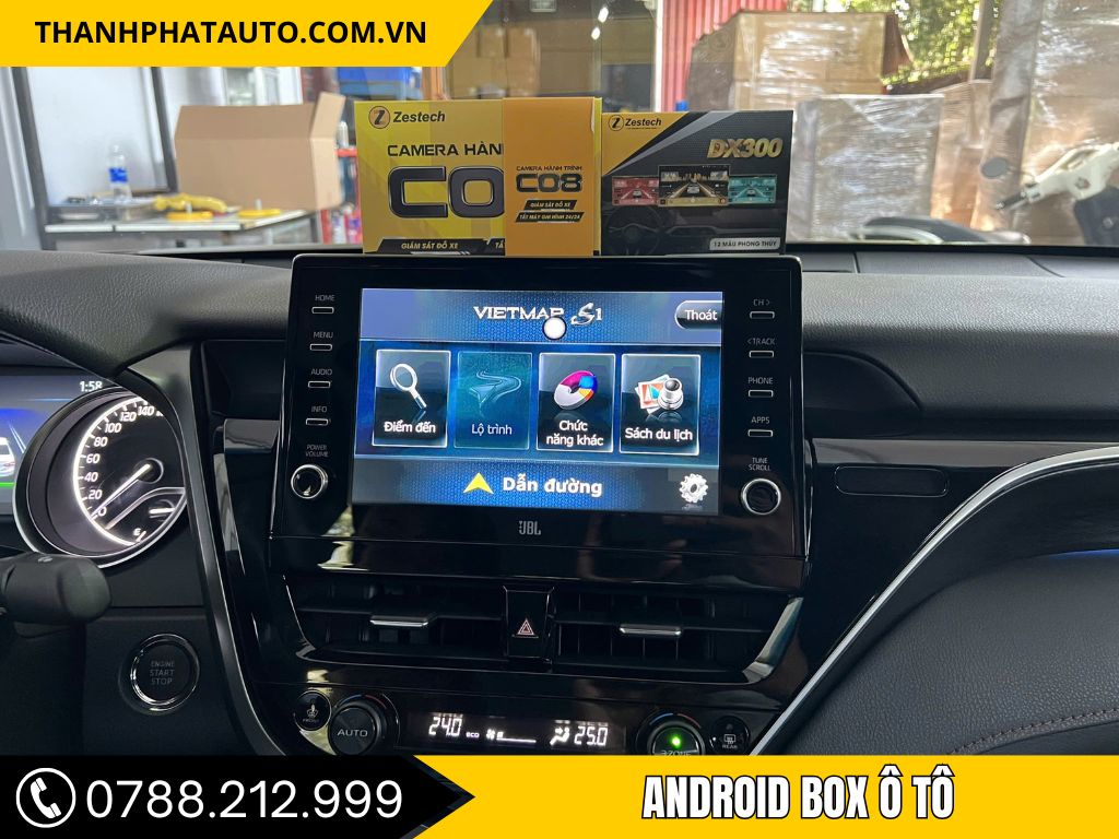 Android Box Toyota Camry 2023 - 2025