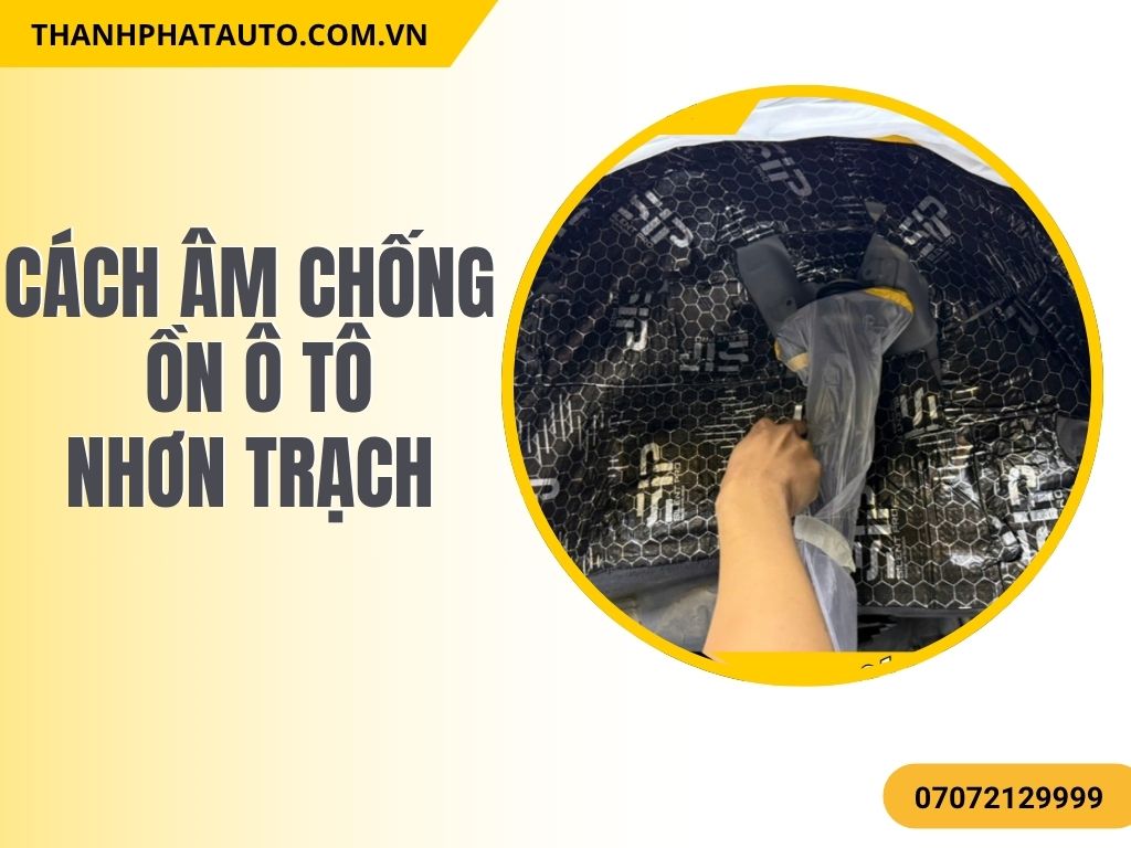 Dán cách âm chống ồn cho xe ô tô tại Nhơn Trạch giúp cải thiện sự yên tĩnh trong khoang lái, mang đến trải nghiệm lái xe thoải mái. Việc sử dụng vật liệu cách âm chất lượng cao như Silent Pro sẽ giúp giảm tiếng ồn từ bên ngoài và âm thanh từ động cơ, mang lại không gian yên tĩnh và dễ chịu hơn.