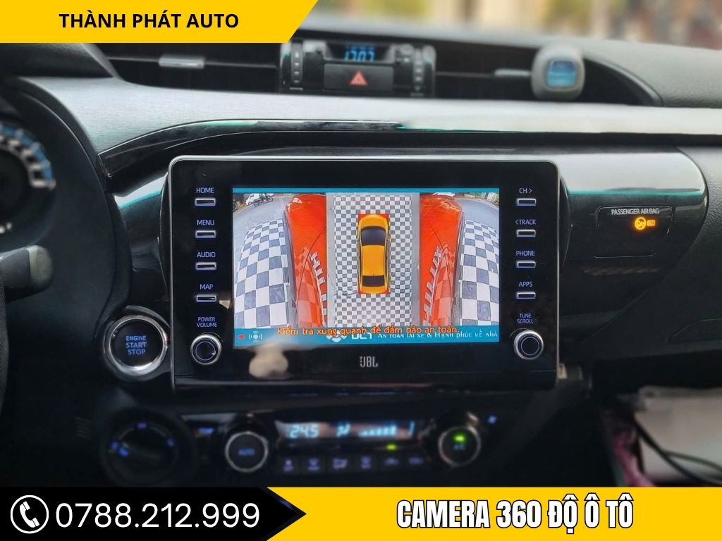 Phụ Kiện Toyota Hilux 2026 – Camera 360 độ