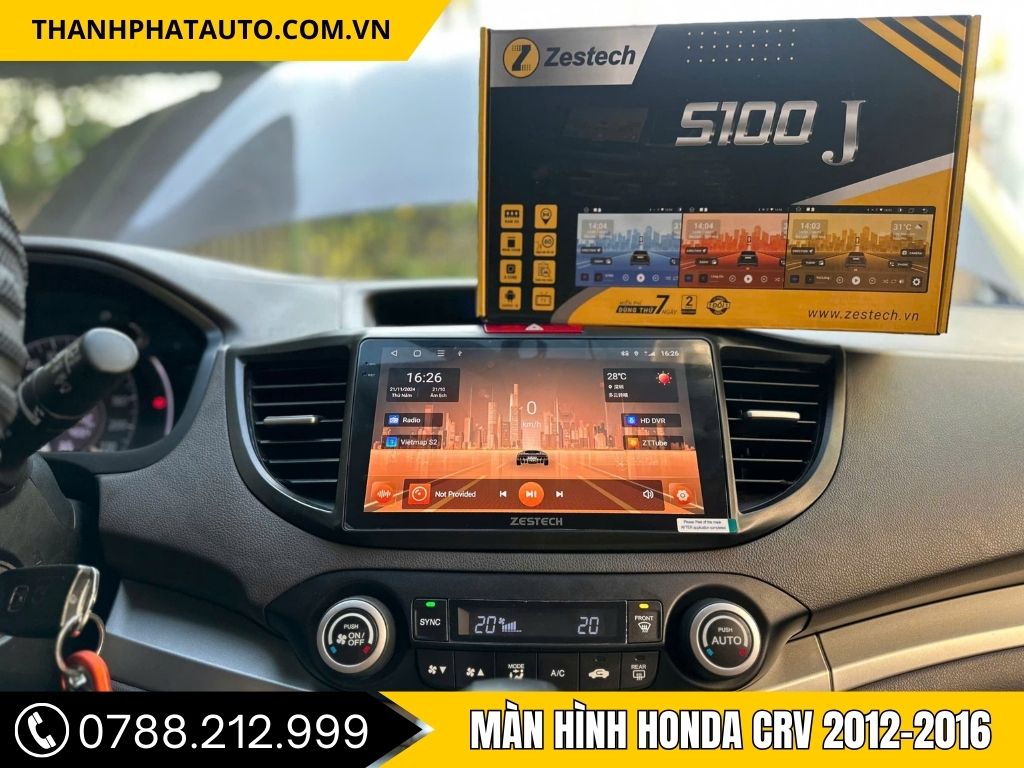 Màn hình Honda CR-V 2012-2016