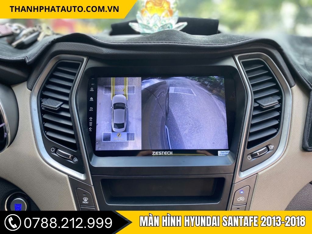 Màn hình Hyundai Santafe 2013-2018