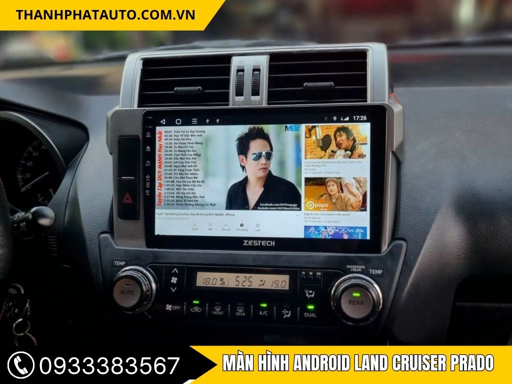 Màn Hình Android Land Cruiser Prado