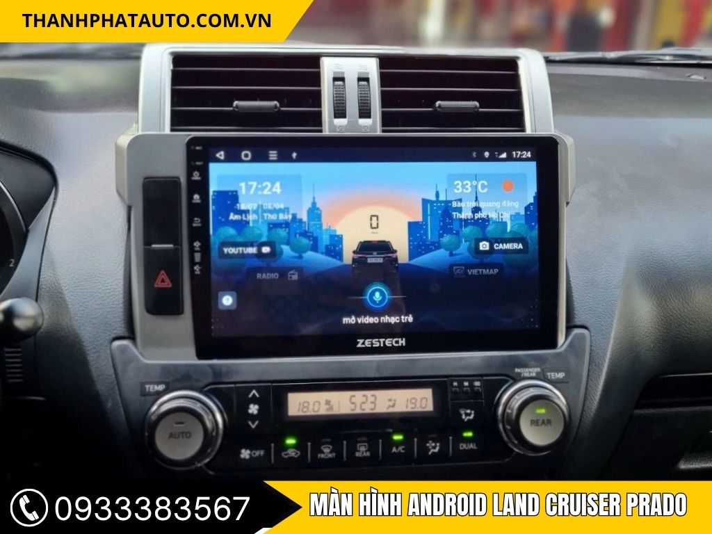 Màn Hình Android Land Cruiser Prado