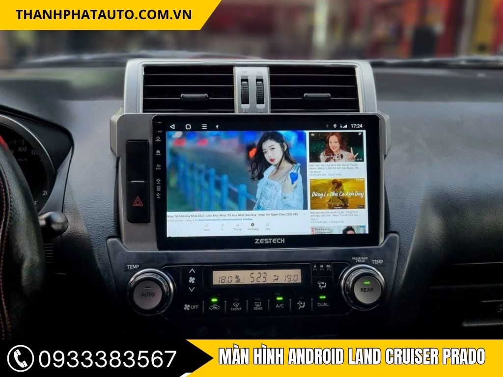 Màn Hình Android Land Cruiser Prado