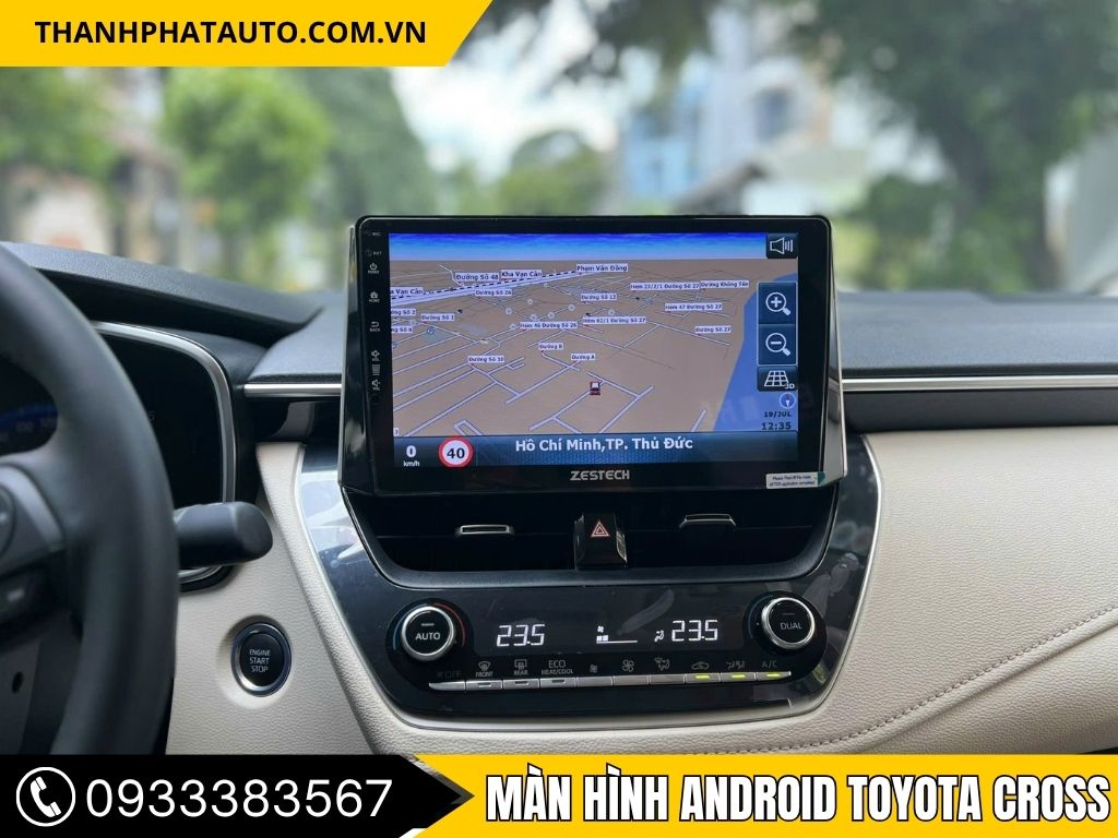 Màn Hình Android Toyota Cross