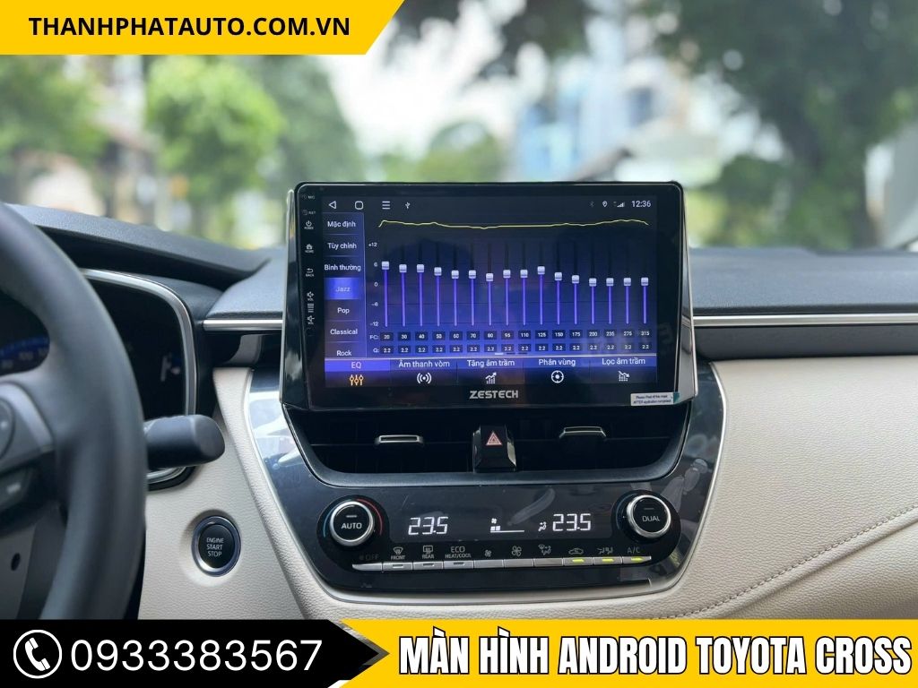 Màn Hình Android Toyota Cross