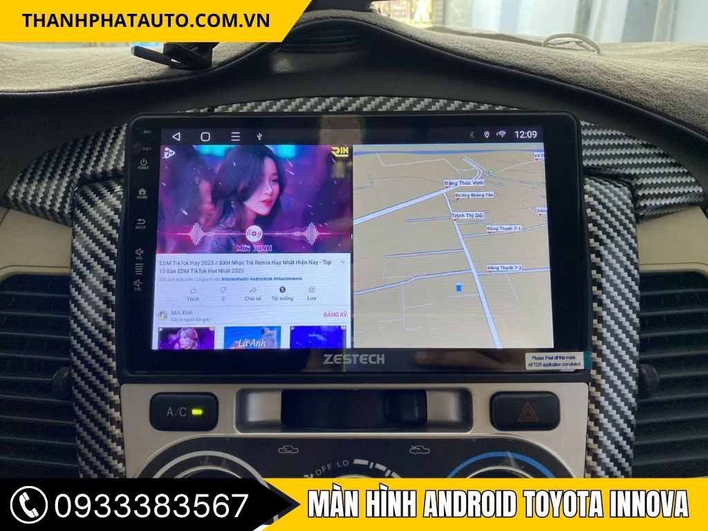 Màn Hình Android Toyota Innova
