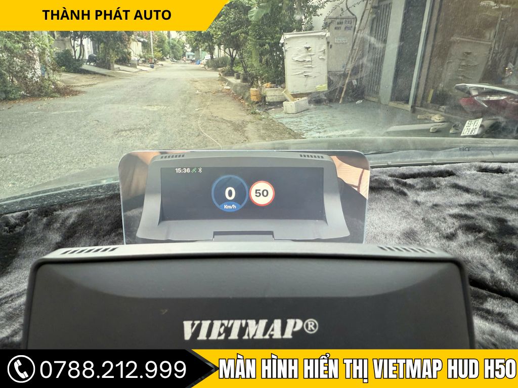 Thông tin hiển thị của vietmap h50