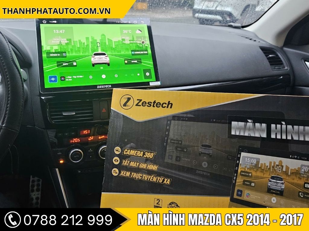 Màn hình Mazda CX5 2016