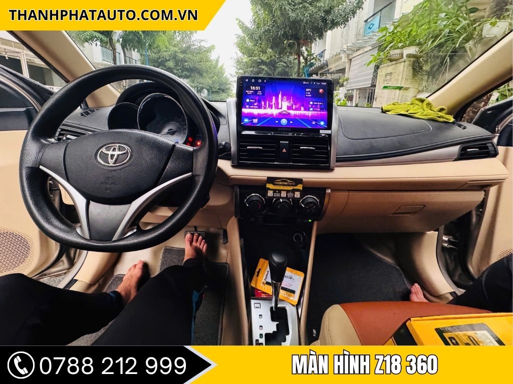 Màn hình Z18 360 Cho Xe Vios 2016