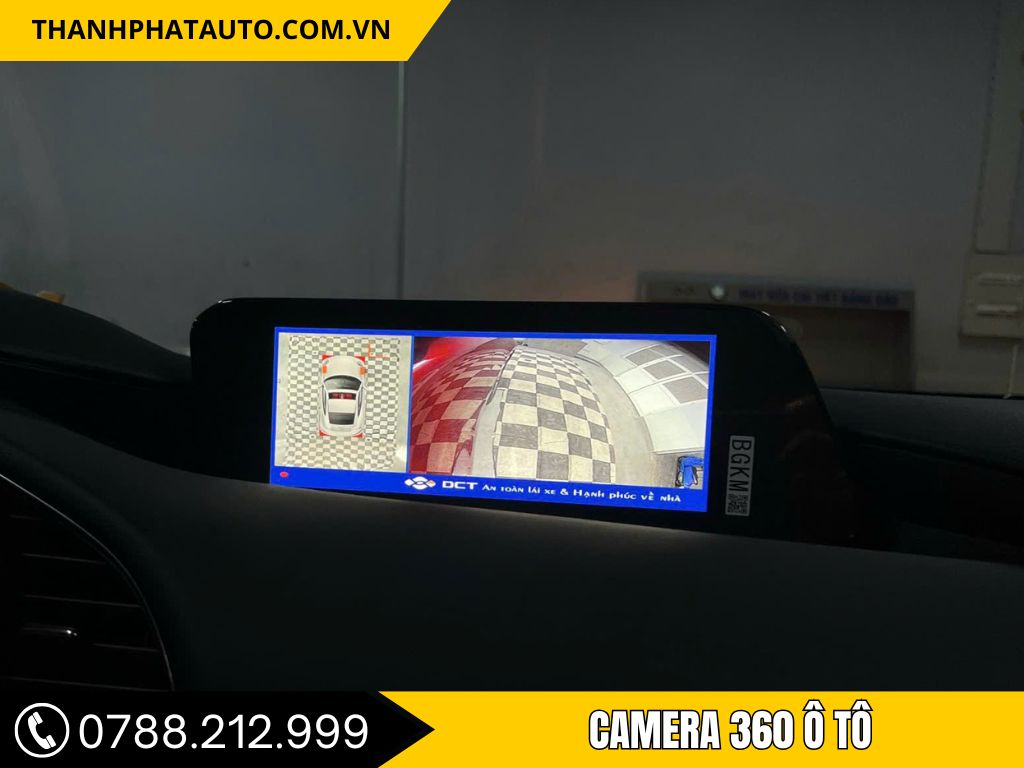 Camera 360 độ của xe Mazda 3 2026