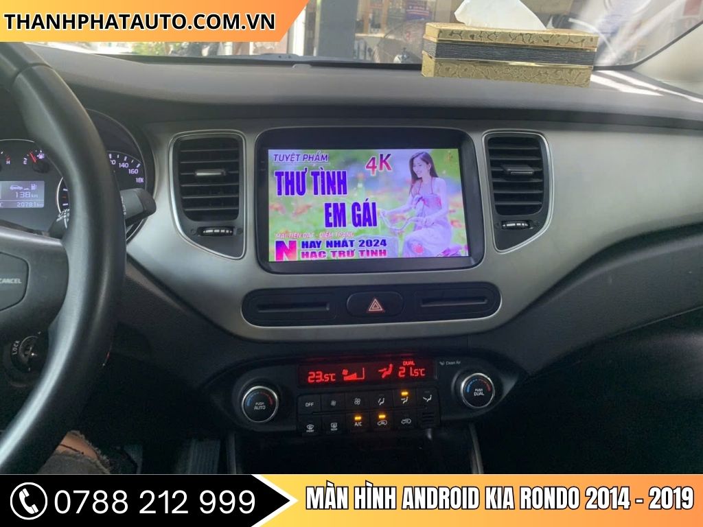 Màn Hình Android Kia Rondo 2014-2019