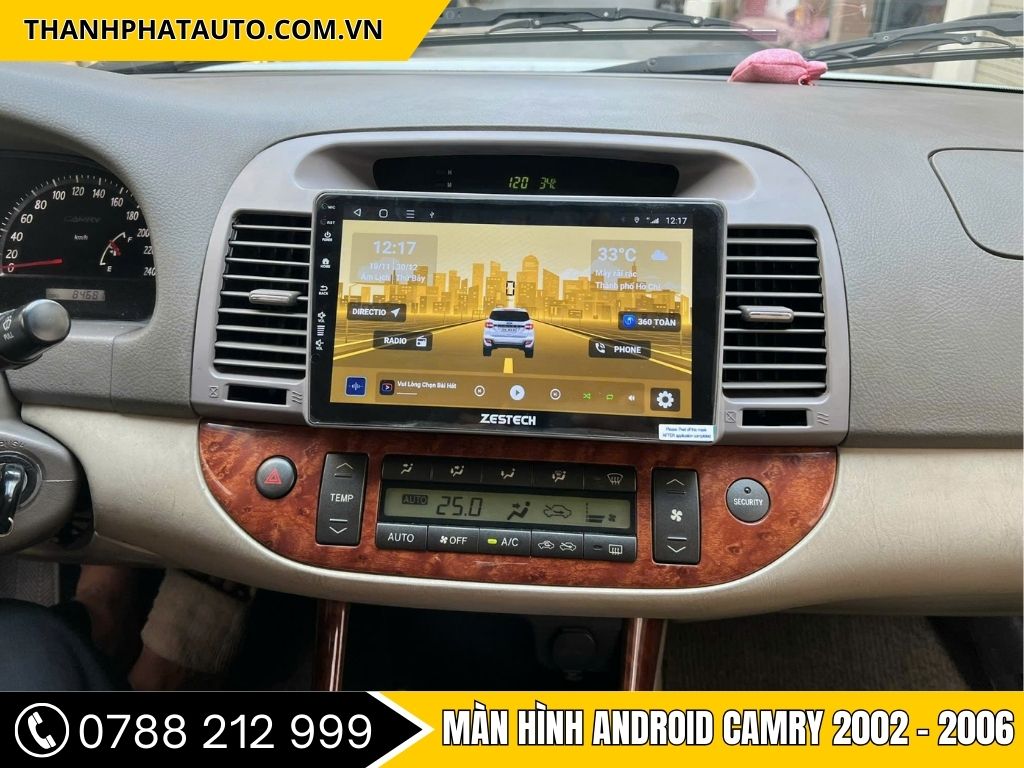 Màn Hình Android Camry 2002-2006