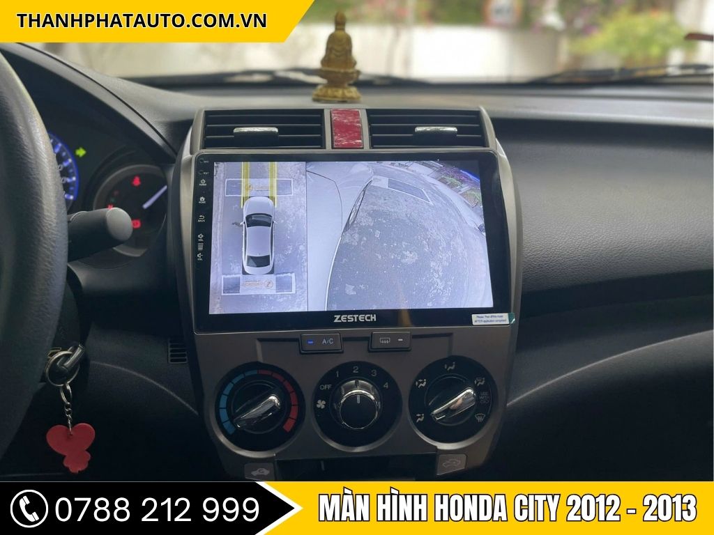 Trung Tâm Phụ Kiện Ô Tô Nhơn Trạch _ Màn hình Android được lắp đặt trên xe Honda HR-V, mang đến khả năng kết nối mượt mà với các ứng dụng như GPS, Youtube, giúp người lái dễ dàng di chuyển và giải trí