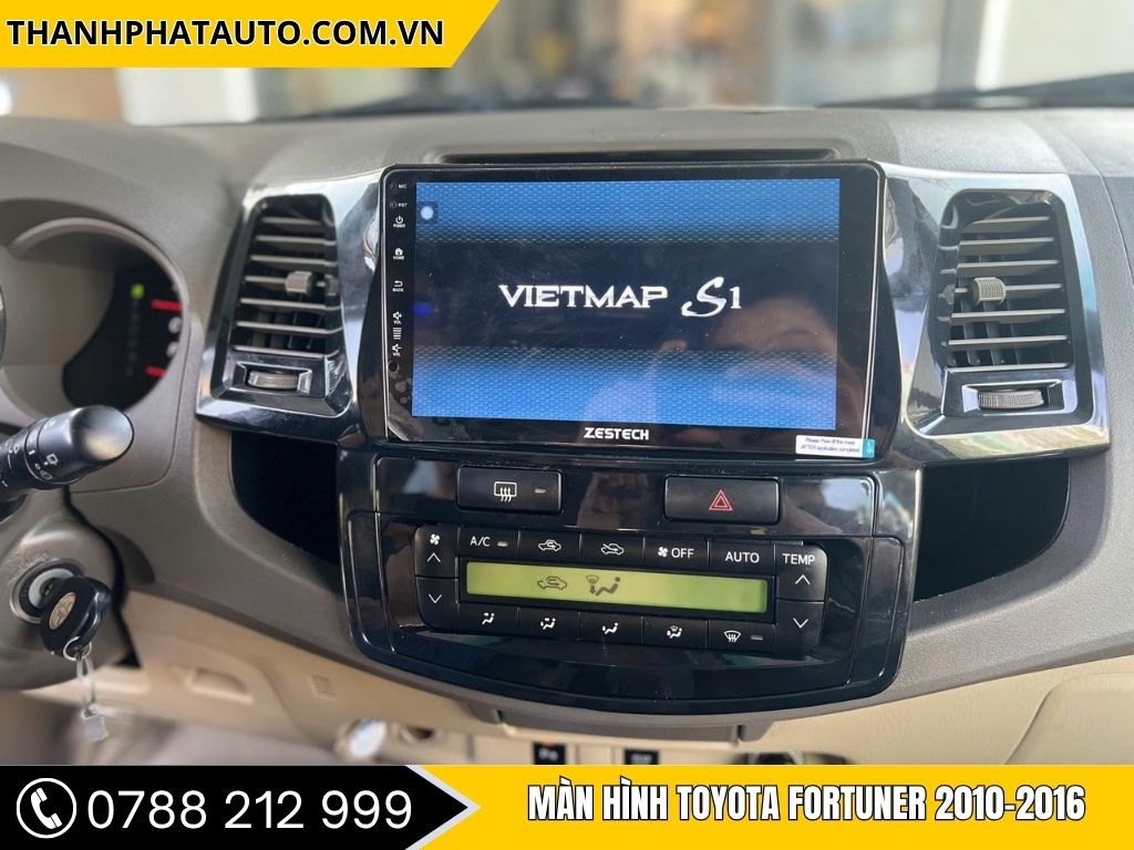 Màn hình Android Toyota Fortuner 2010-2016