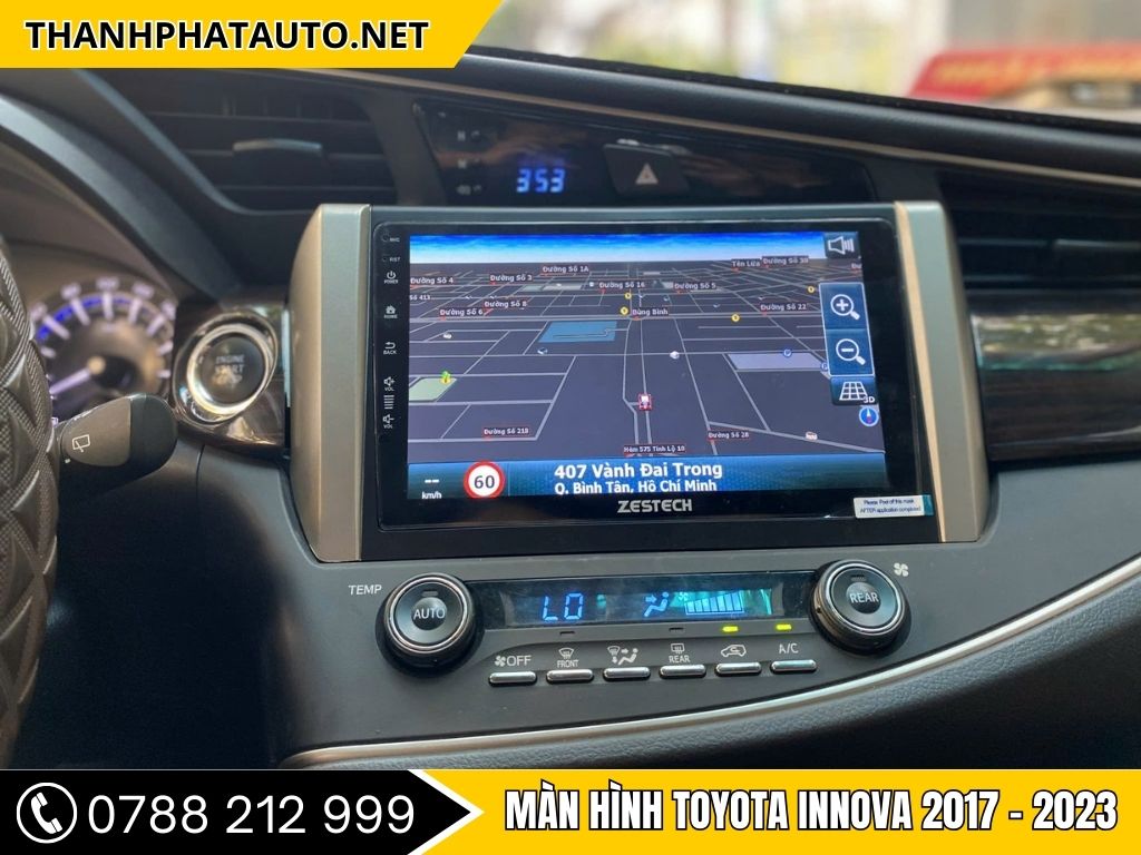 Màn Hình Android Toyota Innova 2017-2023