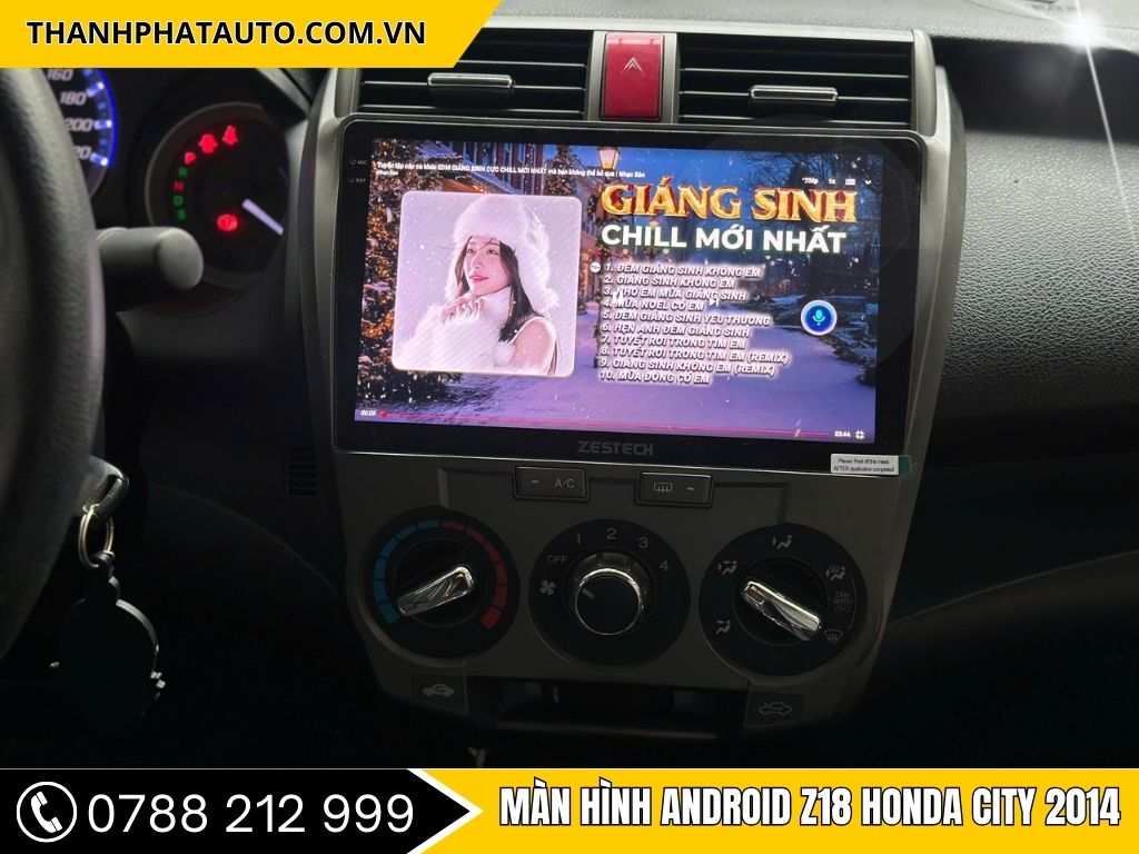 Màn Hình Android Z18 Honda City 2014