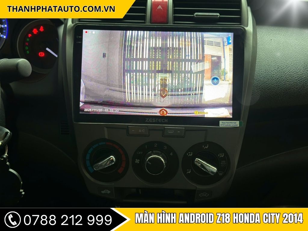 Màn Hình Android Z18 Honda City 2014
