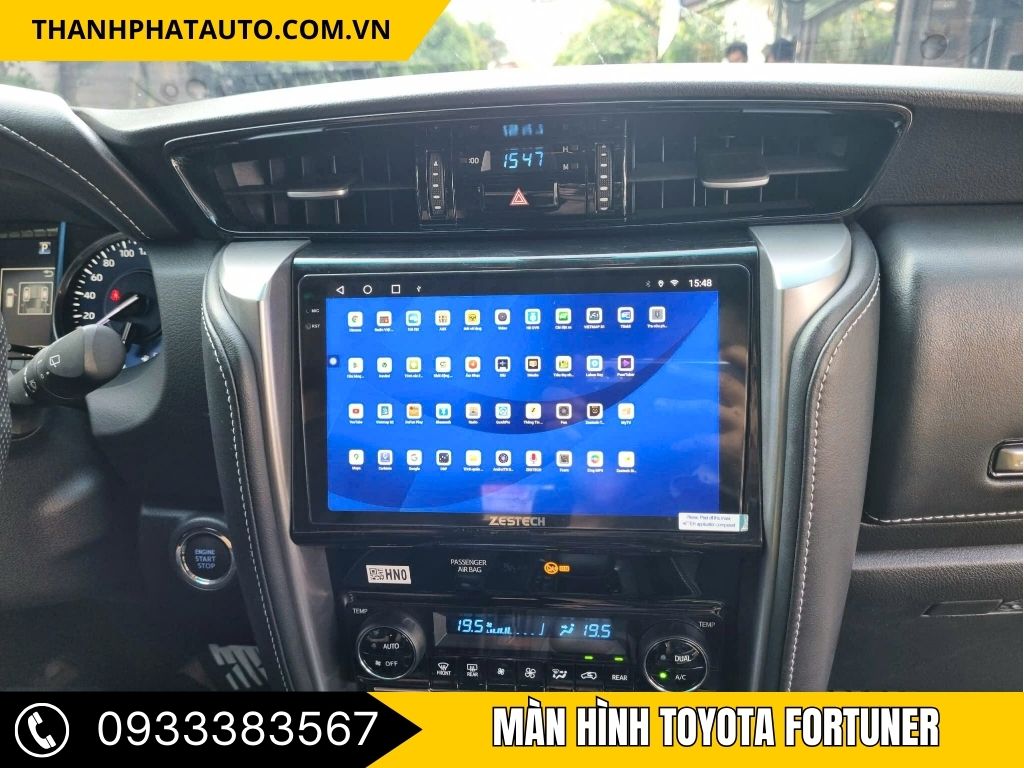 Hình Ảnh Màn Hình Toyota Fortuner 2017, 2018, 2019, 2020, 2021, 2022, 2023, 2024, 2025