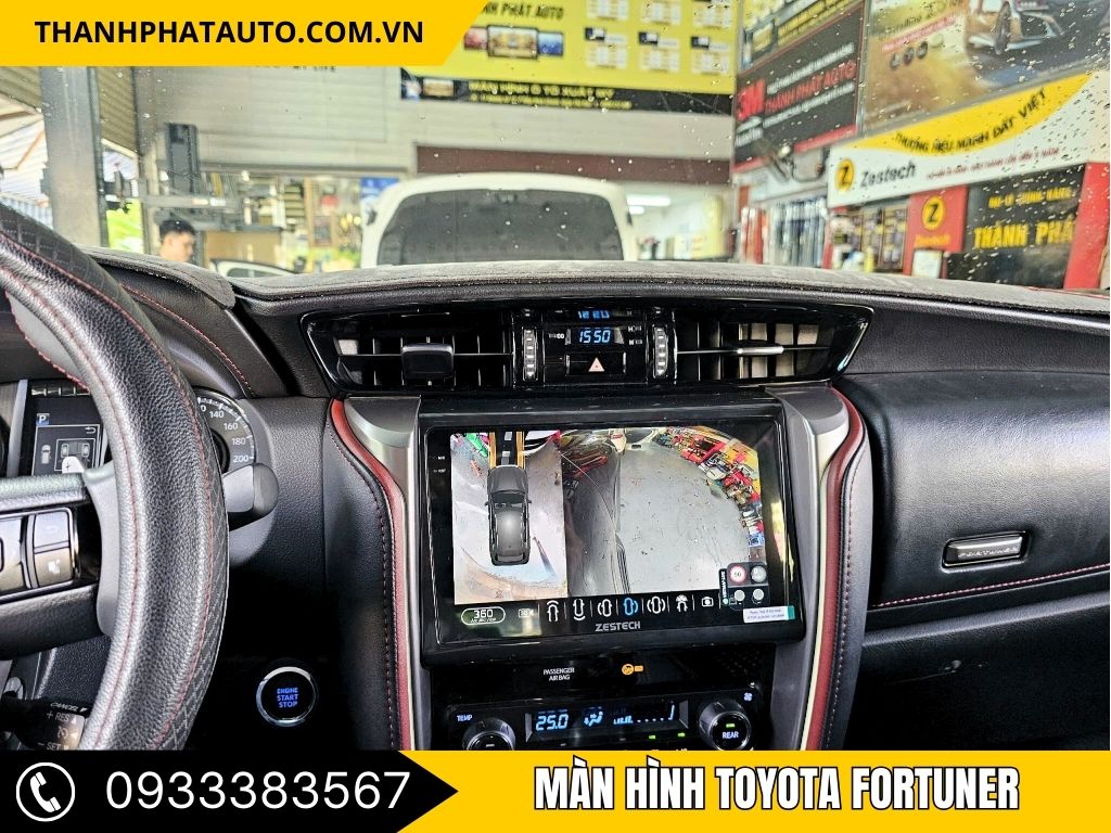 Hình Ảnh Màn Hình Toyota Fortuner 