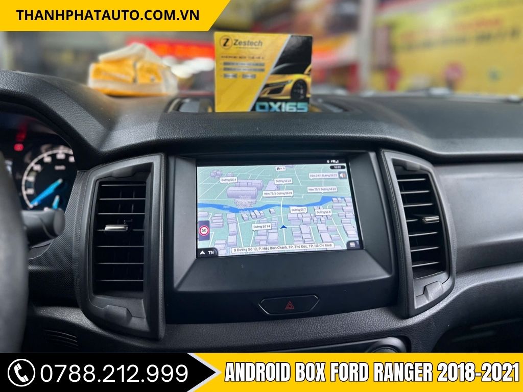 Android Box Cho Ford Ranger 2018-2021