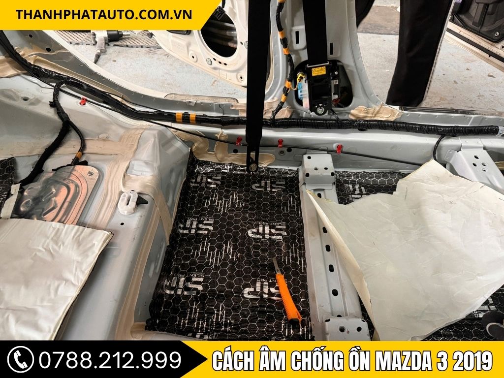 Cách Âm Chống Ồn Mazda 3 2019