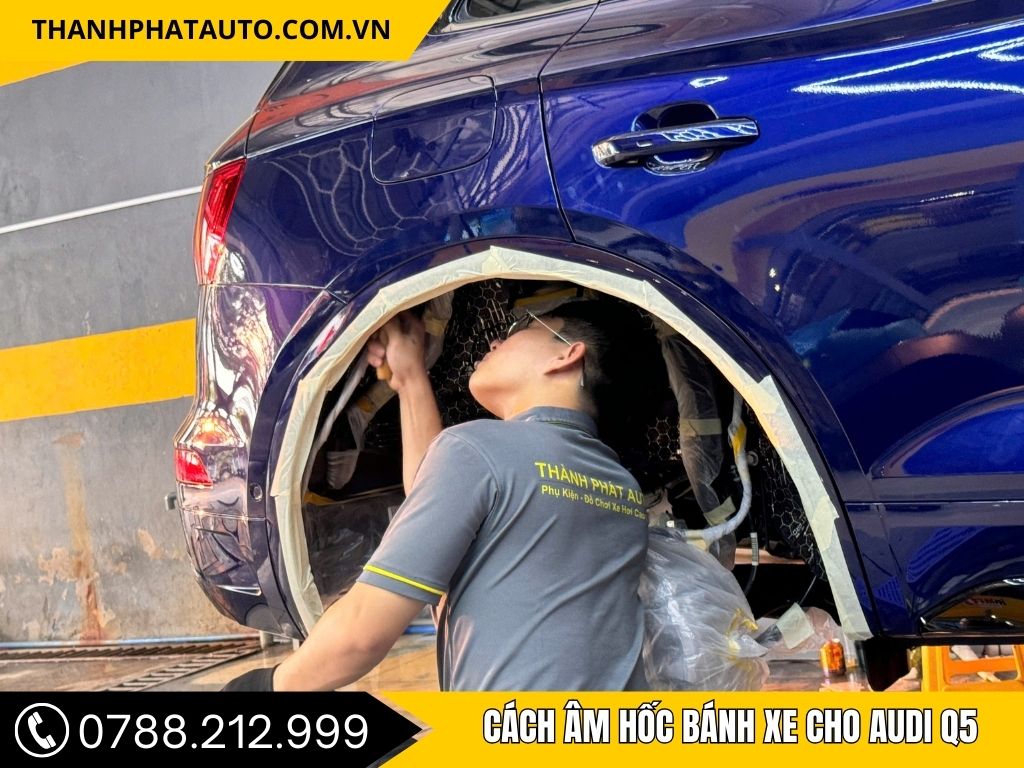 Hình Ảnh Cách Âm Hốc Bánh Xe Cho Audi Q5