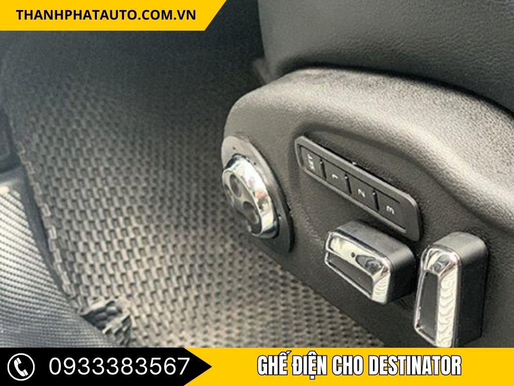 Ghế Điện Cho Mitsubishi Destinator – Nâng Cấp Tiện Nghi 