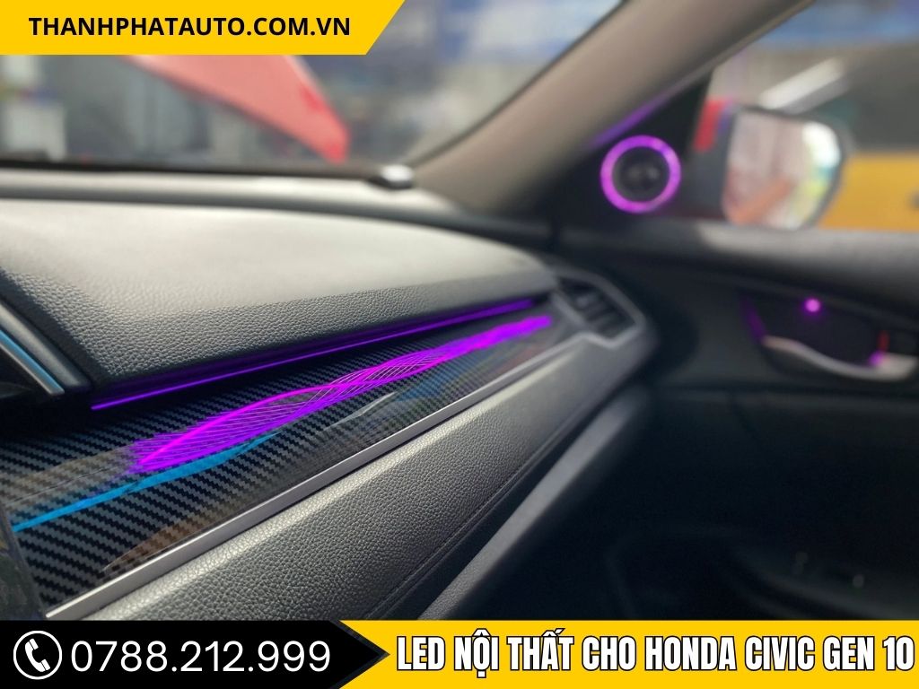 LED Nội Thất Honda Civic Gen 10
