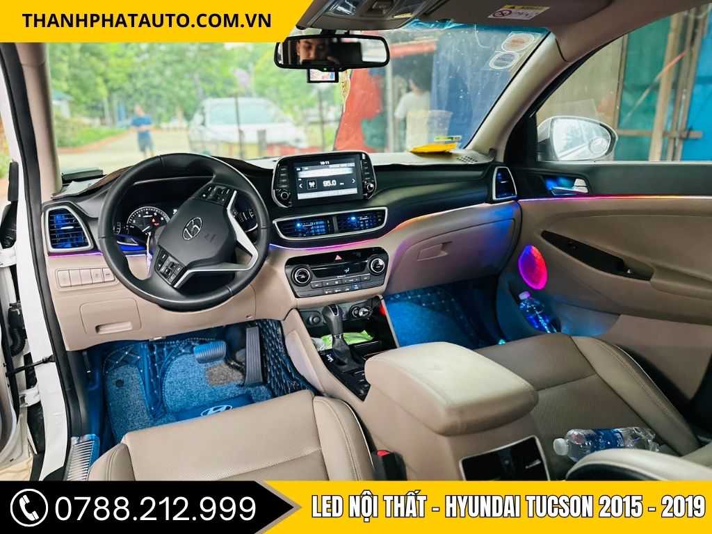 Led nội thất - Hyundai Tucson 2015 - 2019