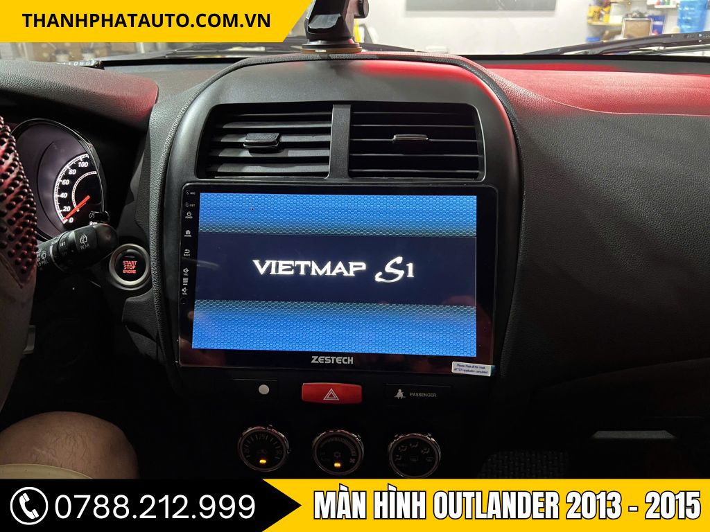 Hình Ảnh Màn Hình Android Cho Mitsubishi Outlander 2013, 2014, 2015 