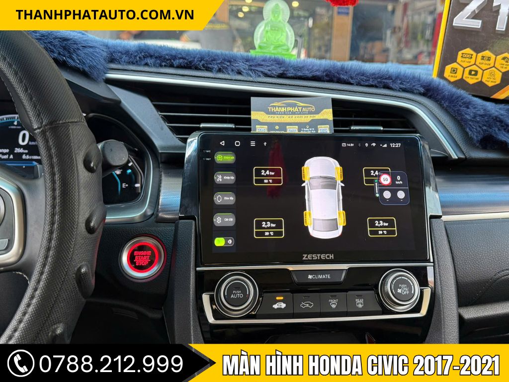 Màn Hình Honda Civic 2017–2021 