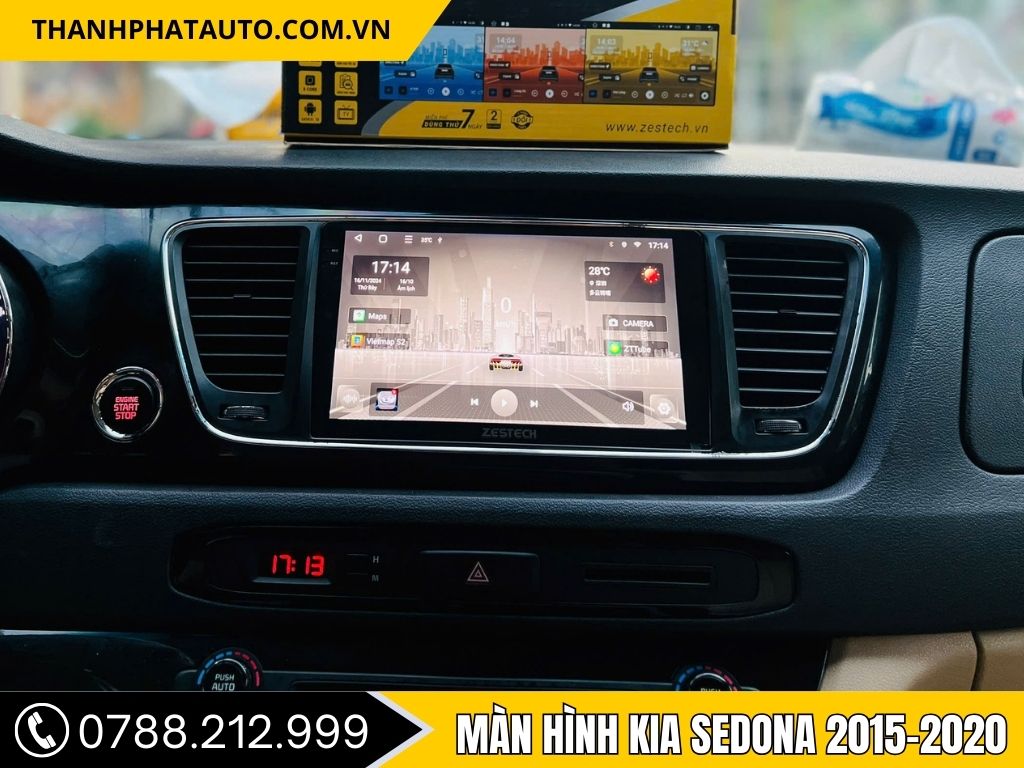 Màn Hình Kia Sedona 2015, 2016, 2017, 2018, 2019, 2020