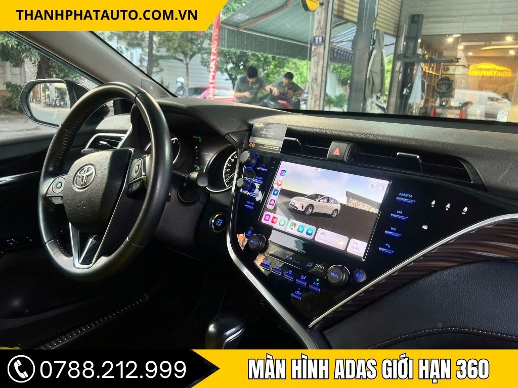Màn hình ADAS giới hạn 360 Cho Camry 2.5q 2019