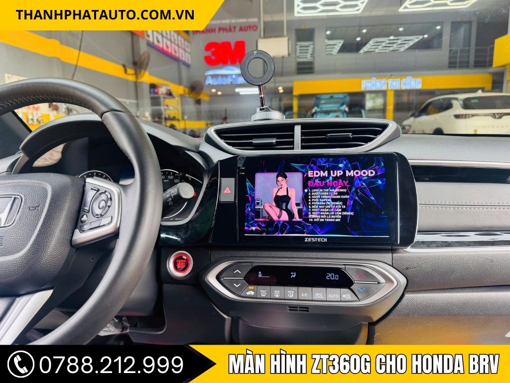 Hình Ảnh Màn Hình ZT360G Cho Honda BRV