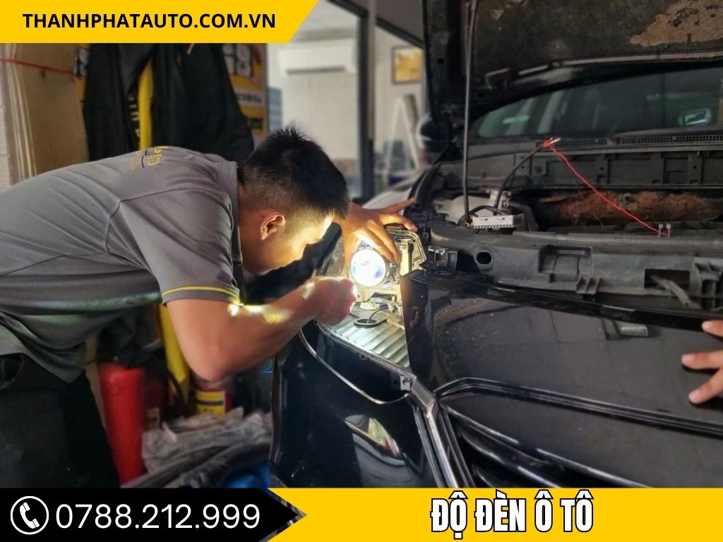 Độ Đèn Ô Tô Bình Thạnh